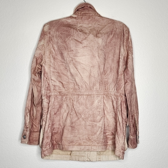 Free People Pink Utility Jacket XS - Picture 3 of 4